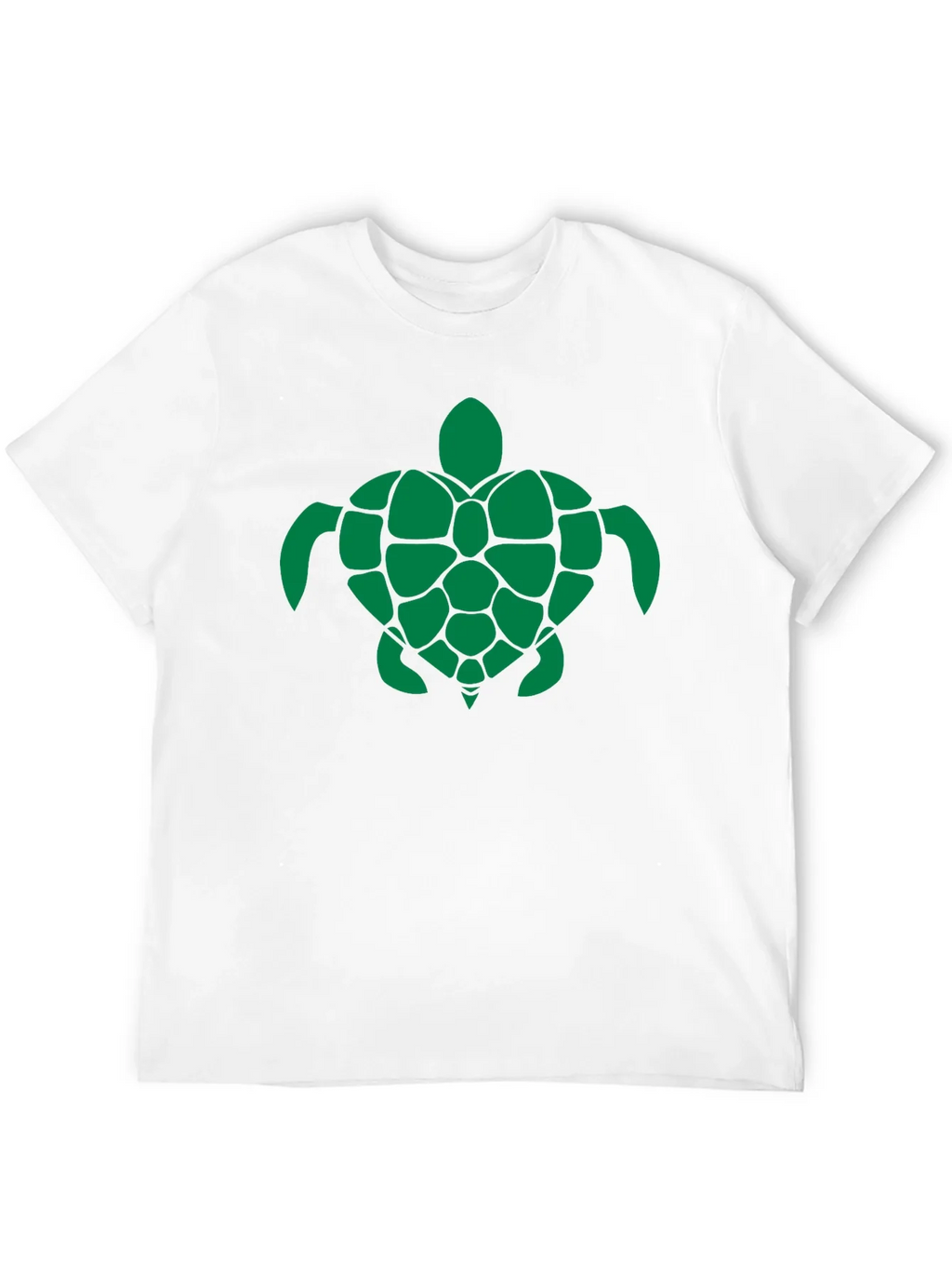Turtle Graphic Tee - Green Print on Black product image 10