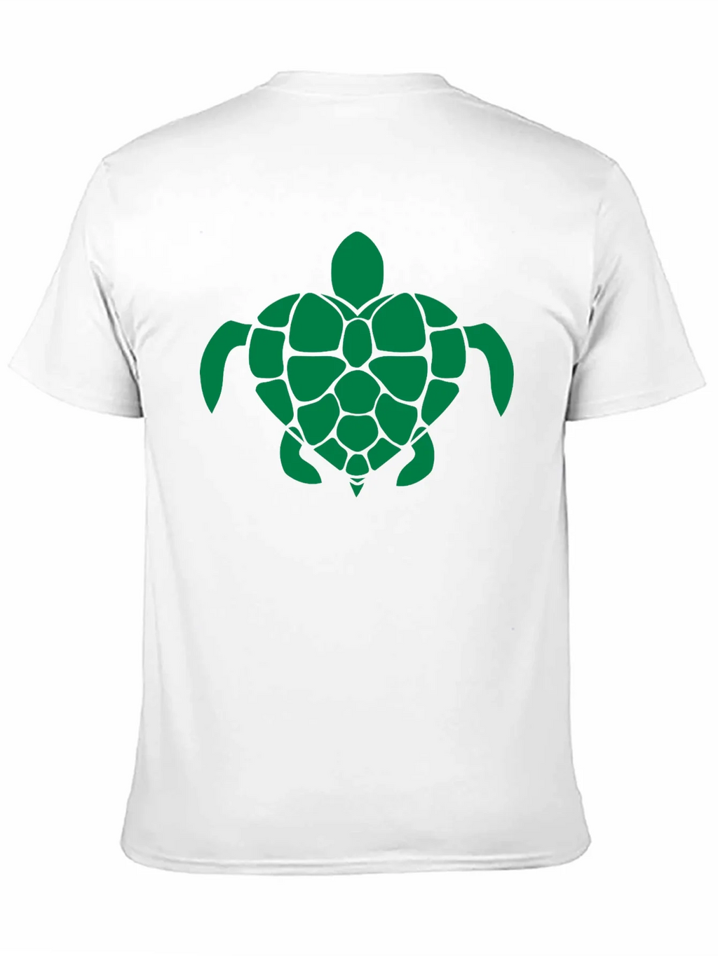 Turtle Graphic Tee - Green Print on Black product image 9