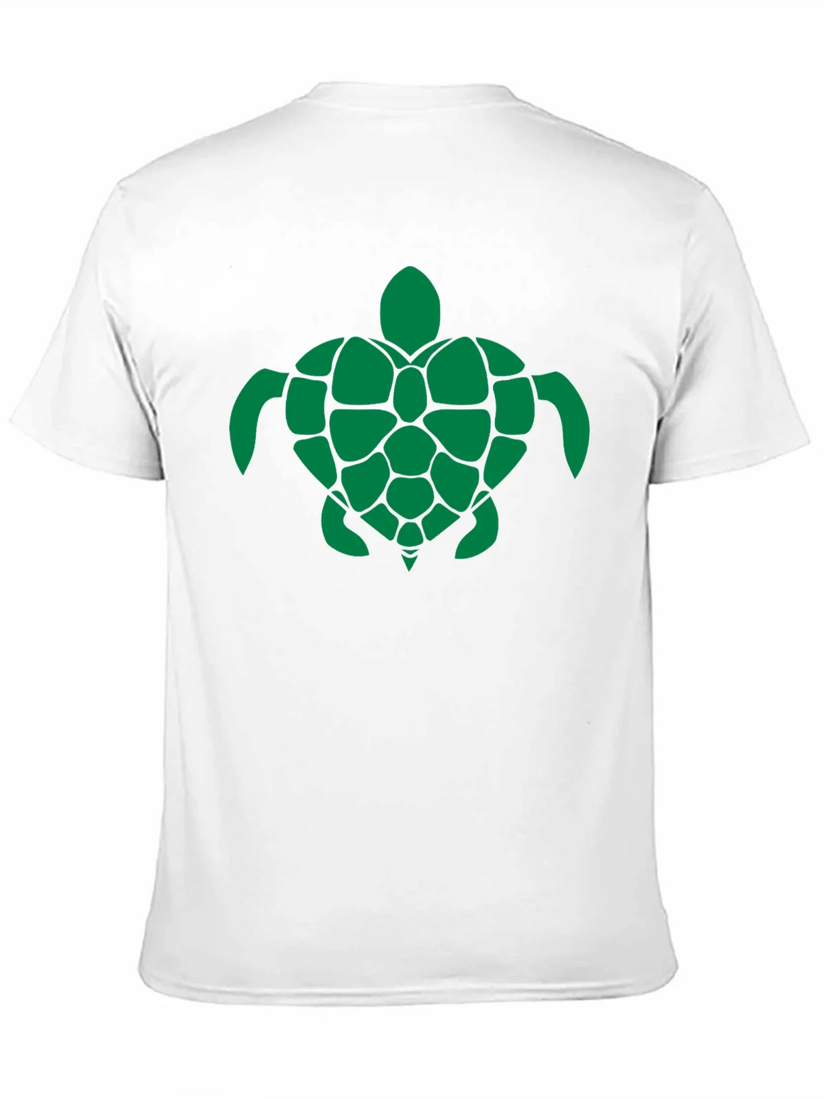 Turtle Graphic Tee - Green Print on Black product image 9