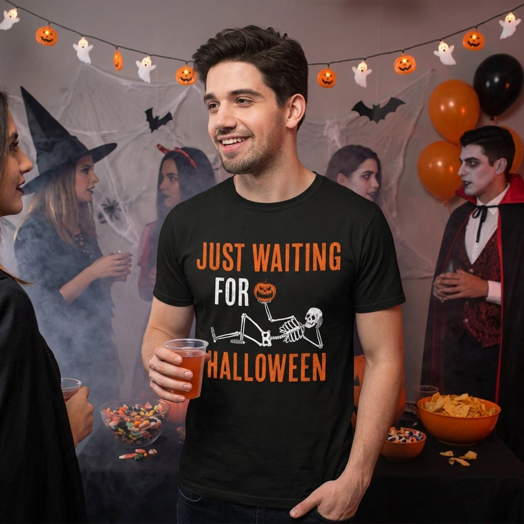 Just Waiting For Halloween Men's T Shirt product image 2