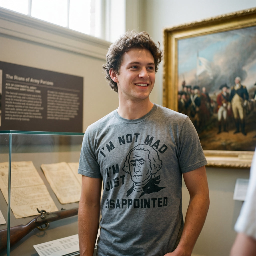 Im Not Mad Im Just Disappointed George Washington Men's T product image 2