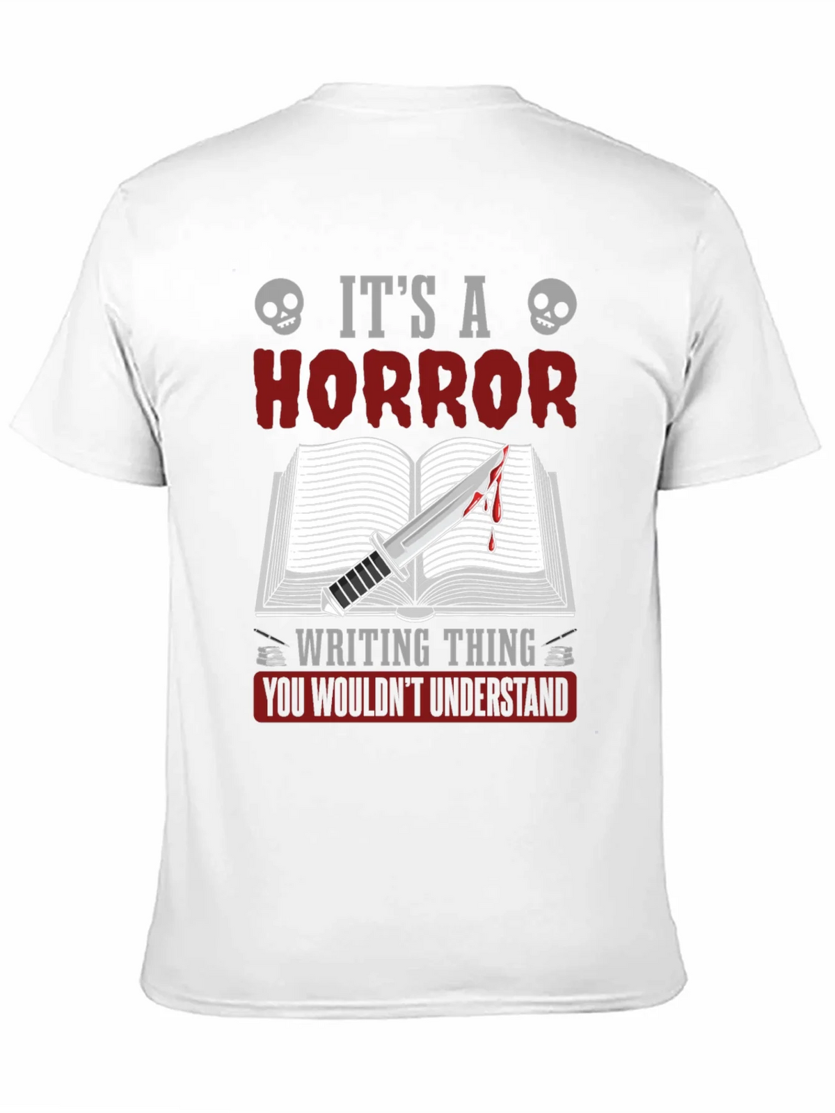 Horror Writing Thing T-Shirt product image 10