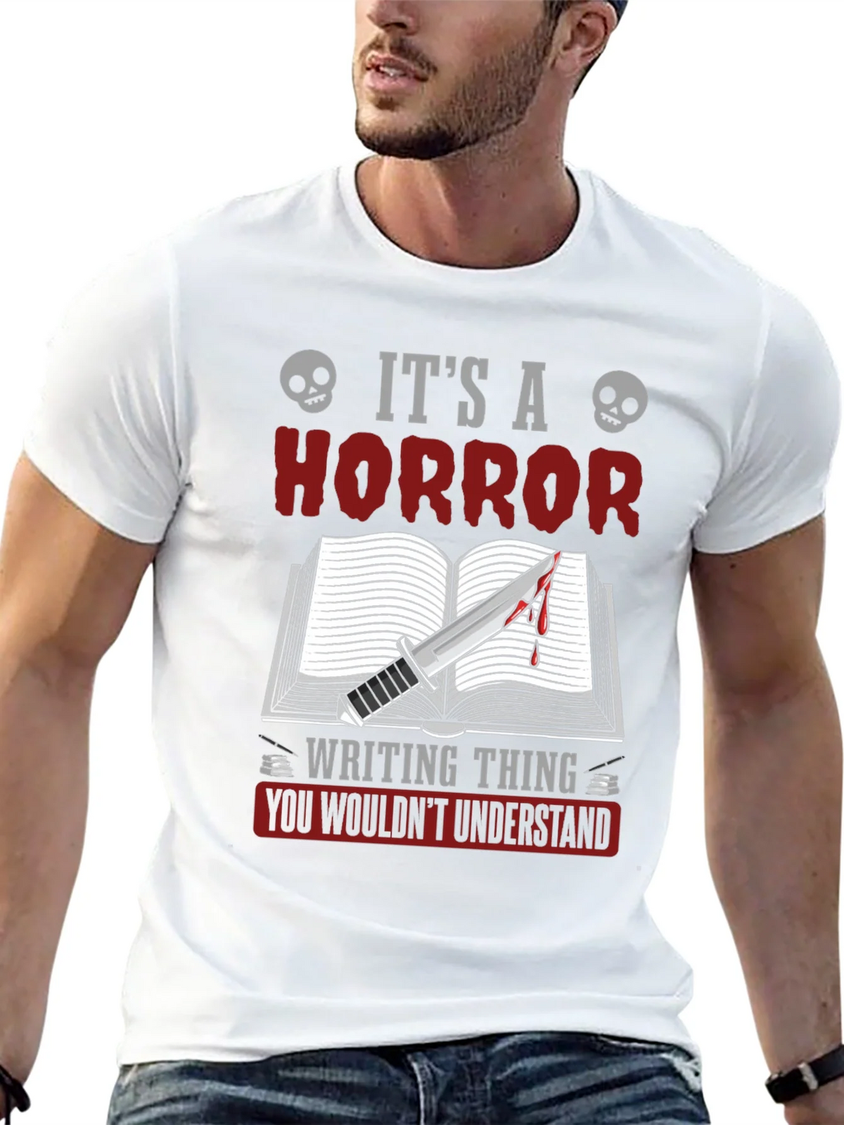 Horror Writing Thing T-Shirt product image 12