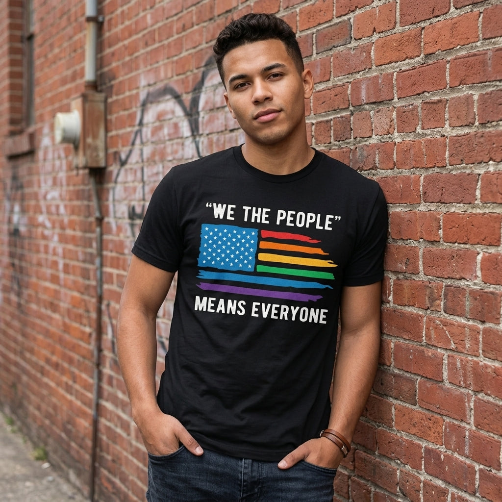 We The People Means Everyone Men's T Shirt product image 2