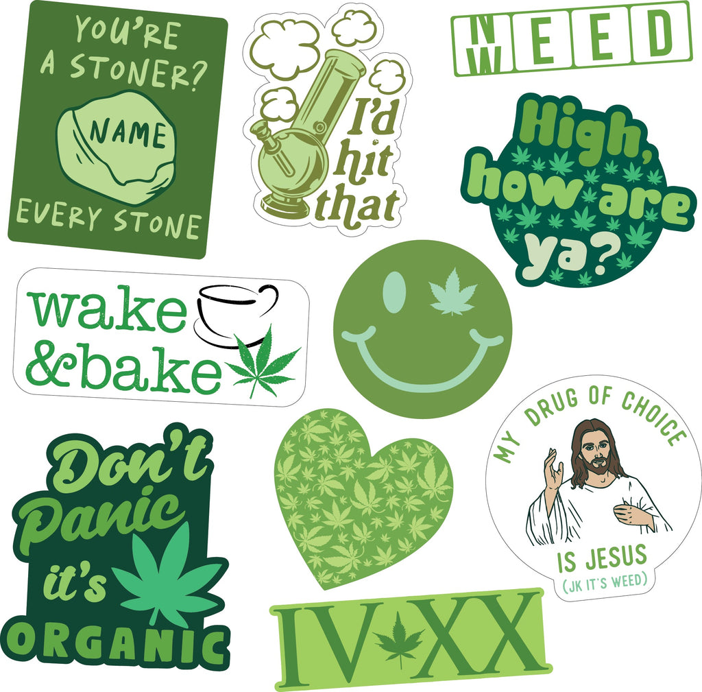Weed Stickers