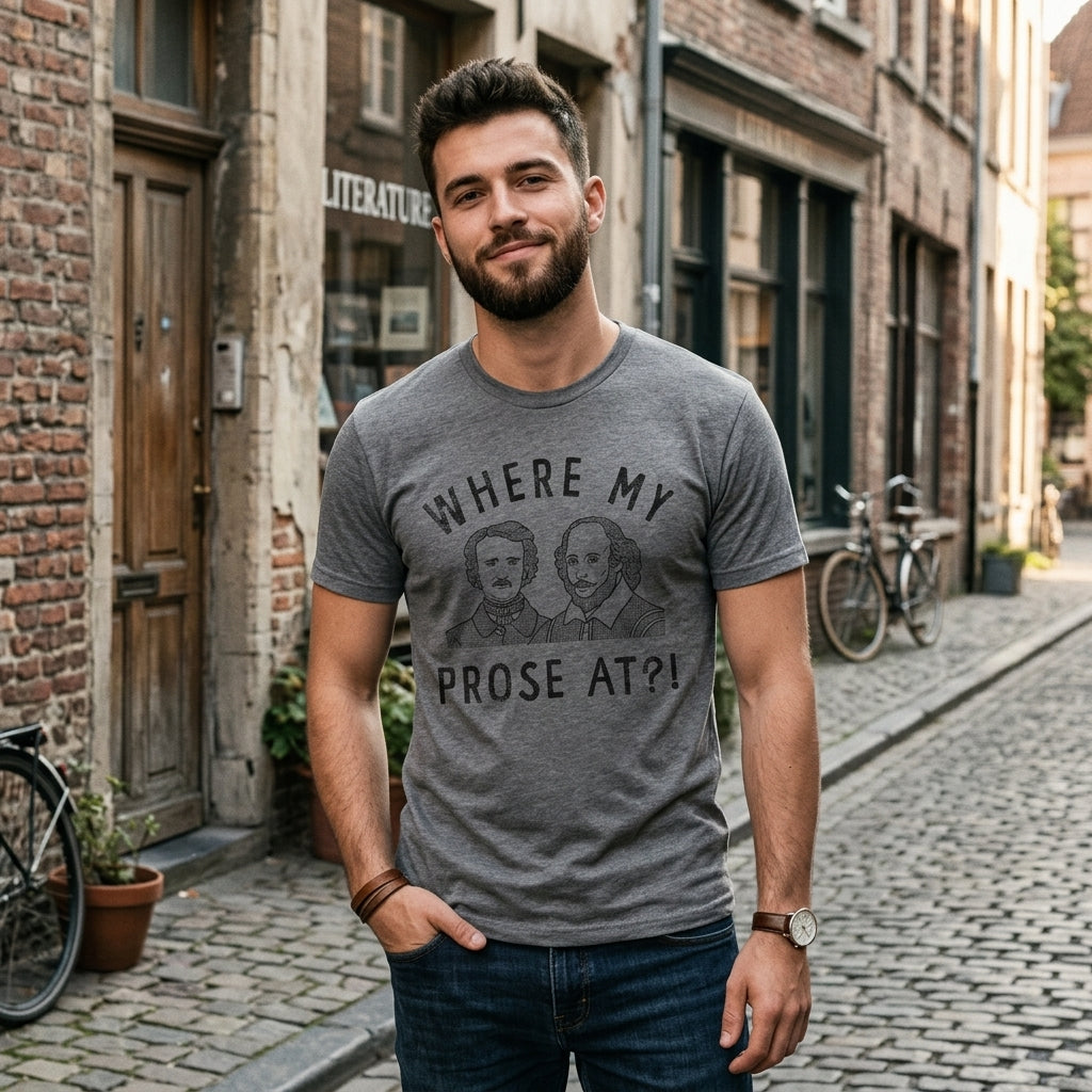 Where My Prose At Men's T Shirt product image 2