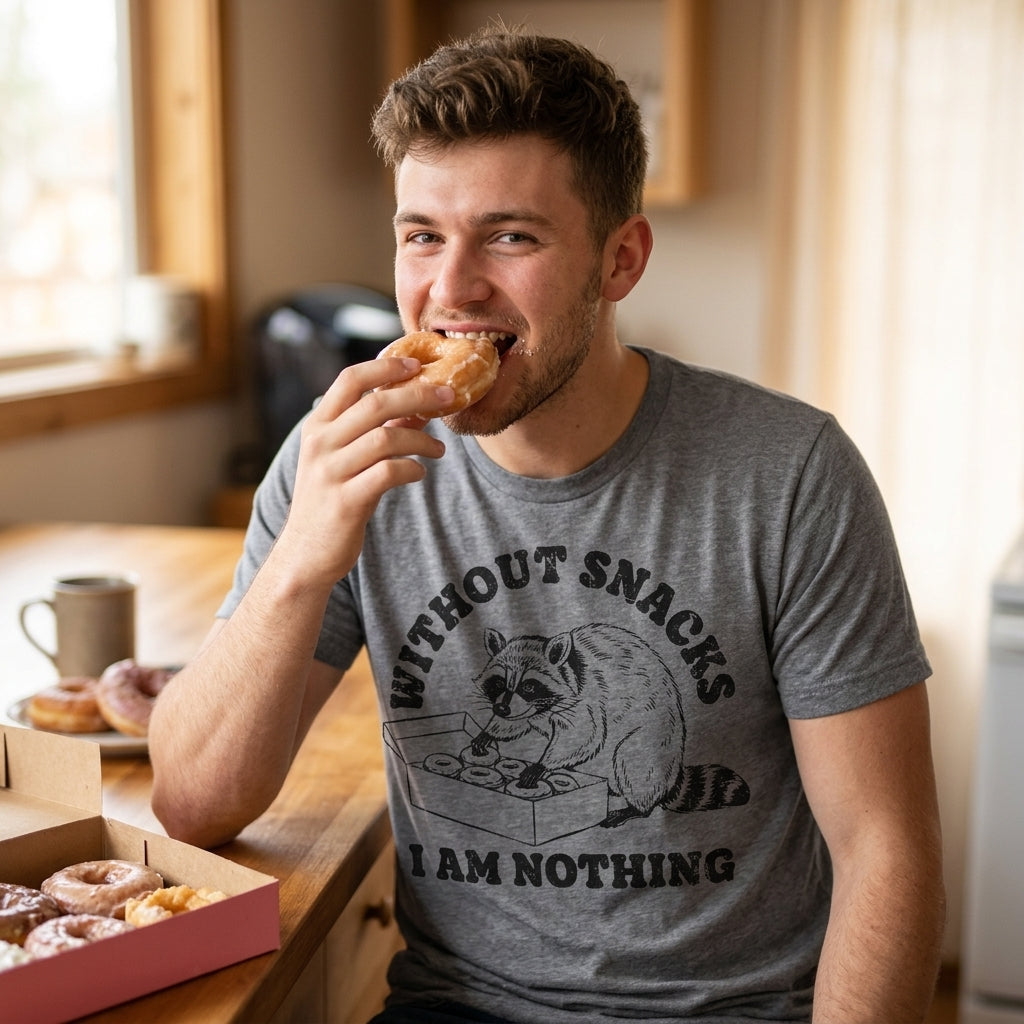 Without Snacks I Am Nothing Men's T Shirt product image 2