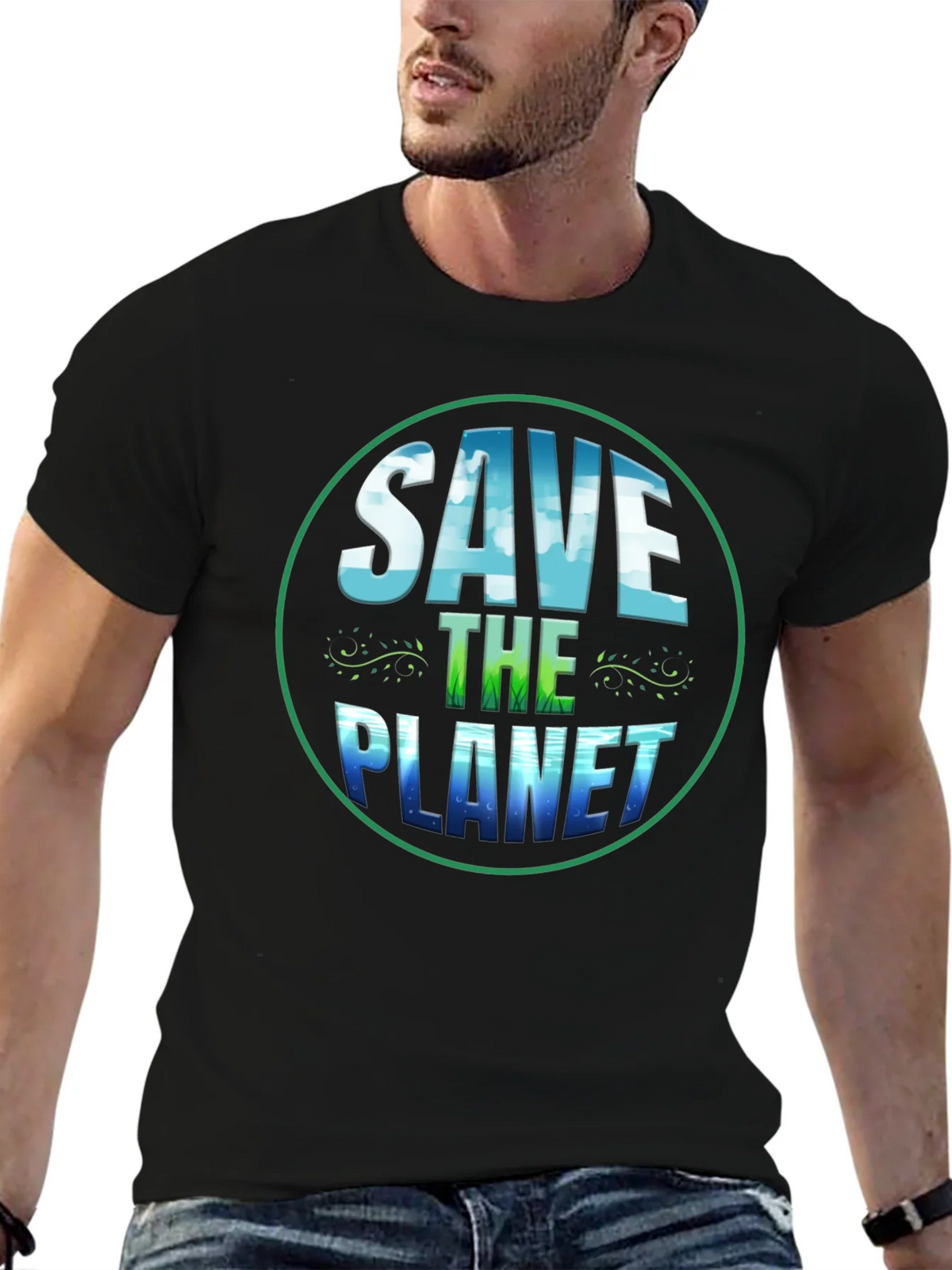 Save the Planet Graphic T-Shirt product image 5