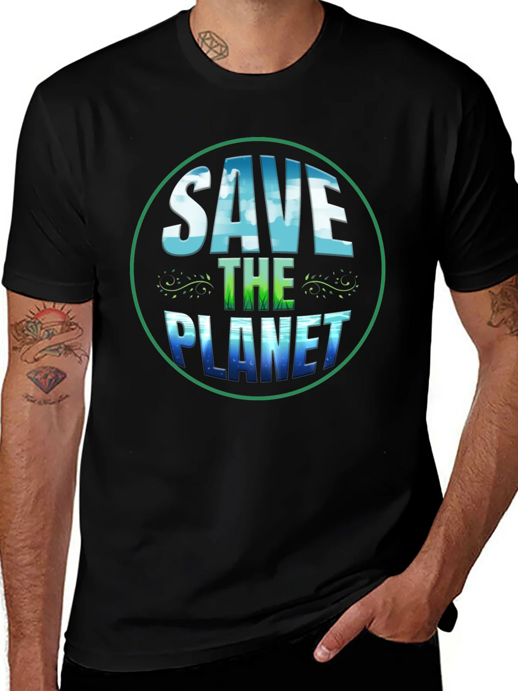 Save the Planet Graphic T-Shirt product image 1
