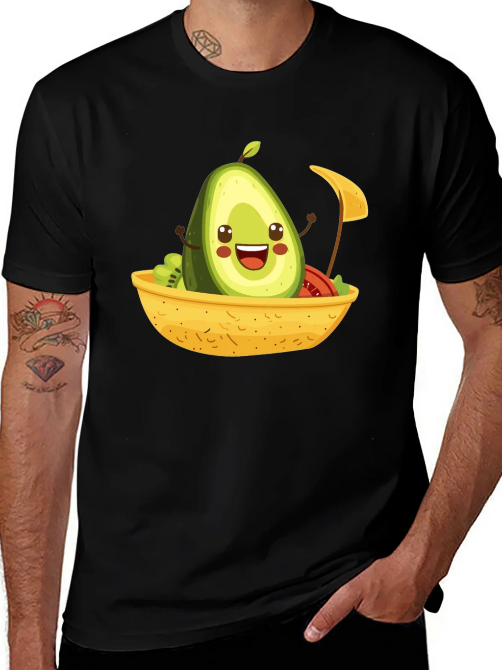 Avocado Boat T-Shirt - Cute Foodie Tee product image 1