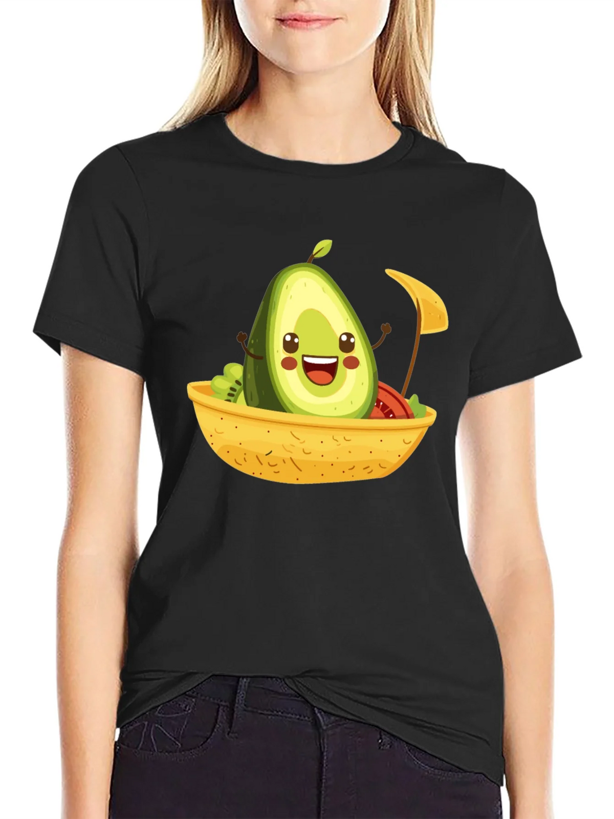 Avocado Boat T-Shirt - Cute Foodie Tee product image 2
