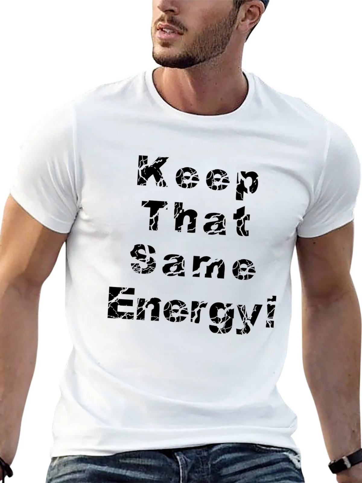 Keep That Same Energy Black T-Shirt product image 11