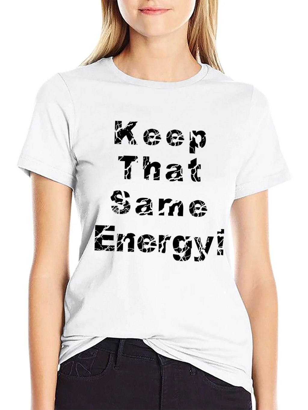 Keep That Same Energy Black T-Shirt product image 8