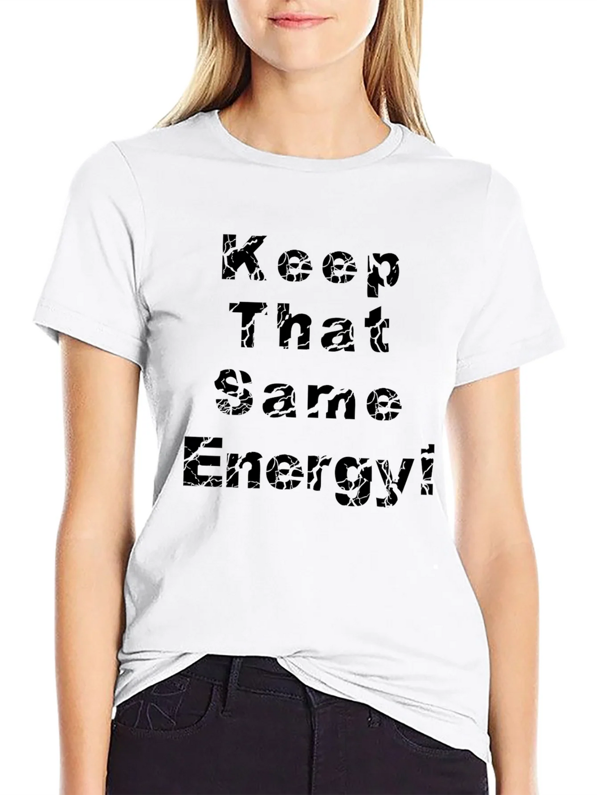 Keep That Same Energy Black T-Shirt product image 8