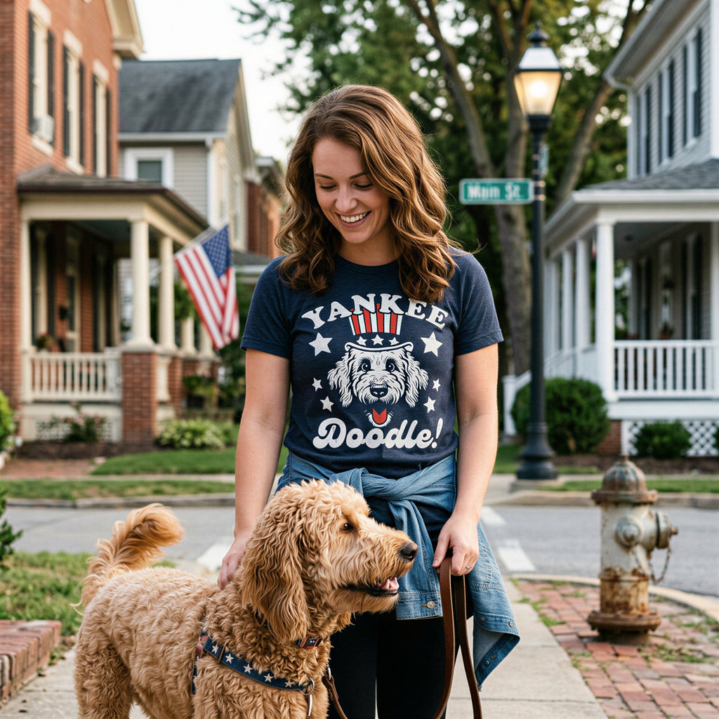 Yankee Doodle Dog Women's T Shirt product image 2