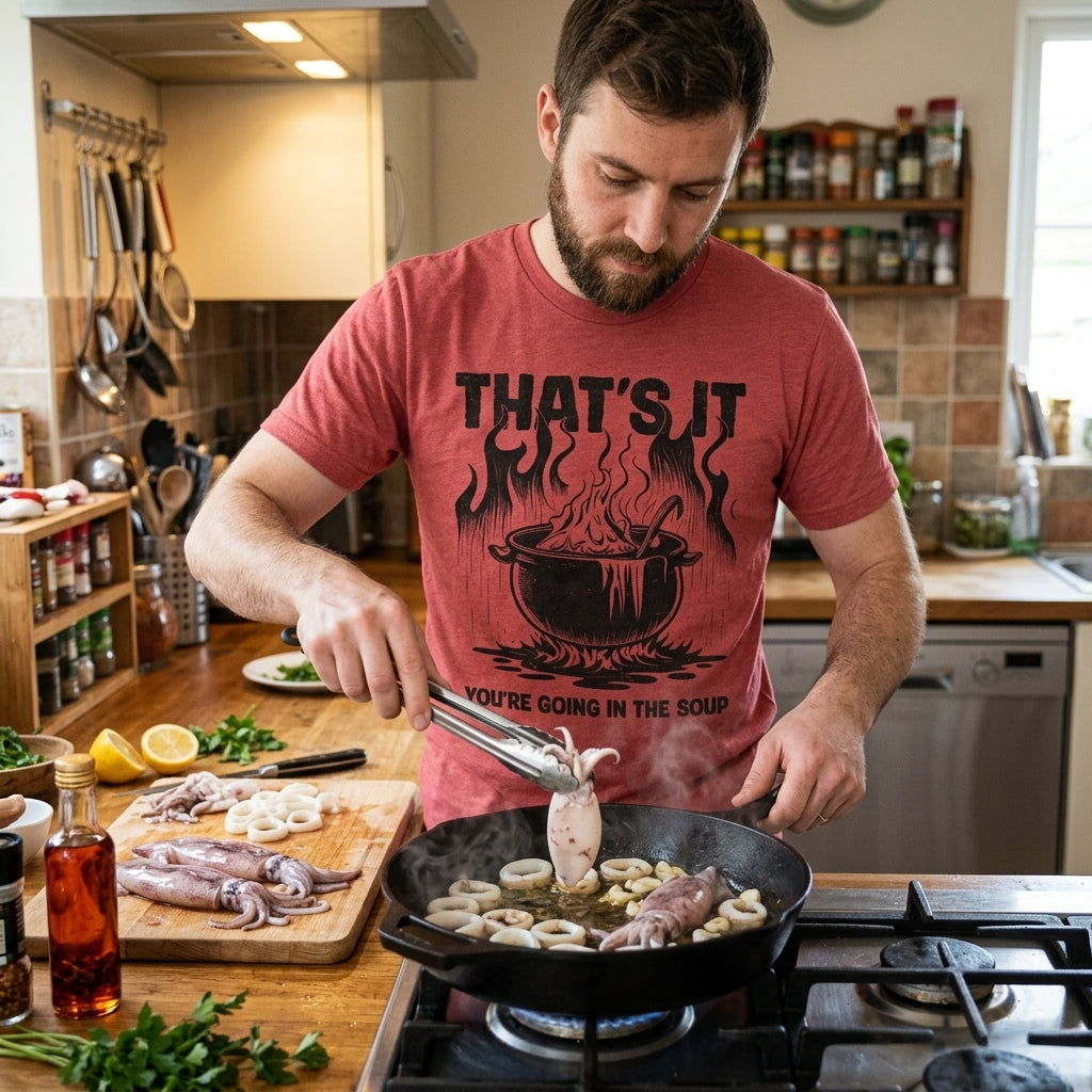 Thats It Youre Going In The Soup Men's T Shirt product image 2