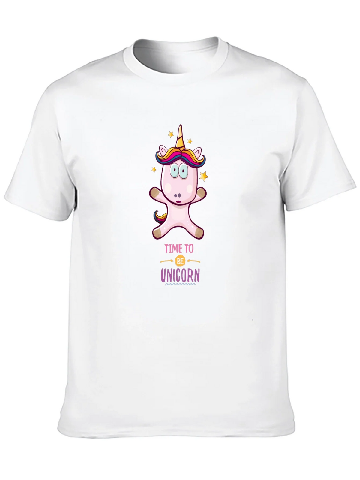 Time to be Unicorn Black T-Shirt product image 8