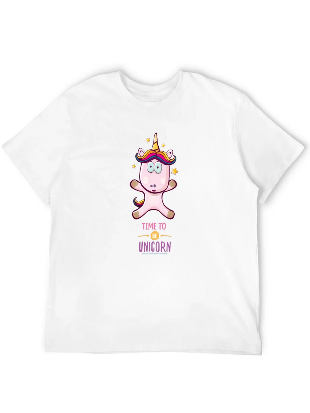 Time to be Unicorn Black T-Shirt product image 10