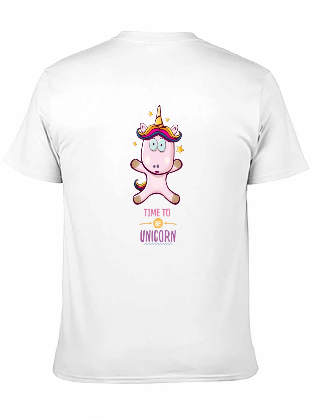 Time to be Unicorn Black T-Shirt product image 9