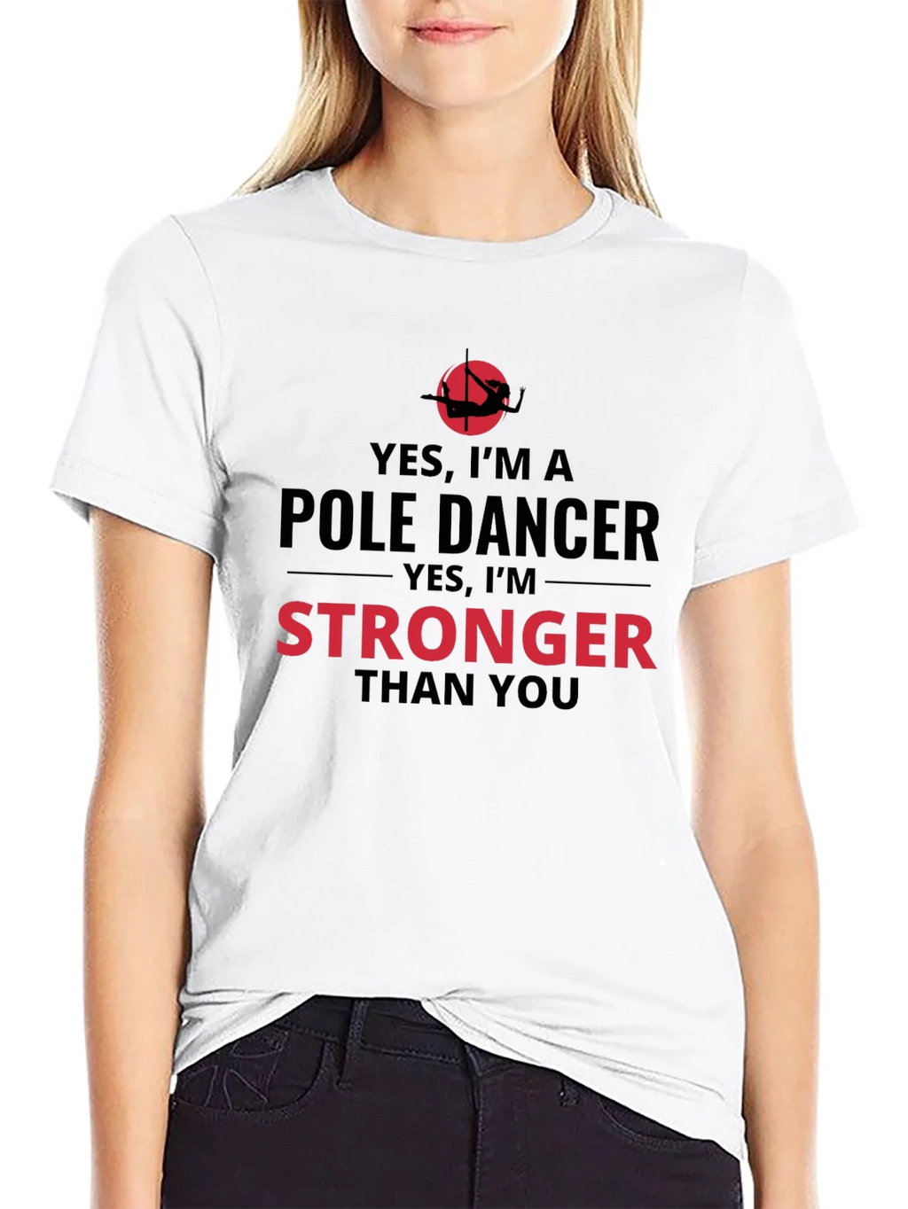 Yes Im a Pole Dancer T-Shirt product image 8