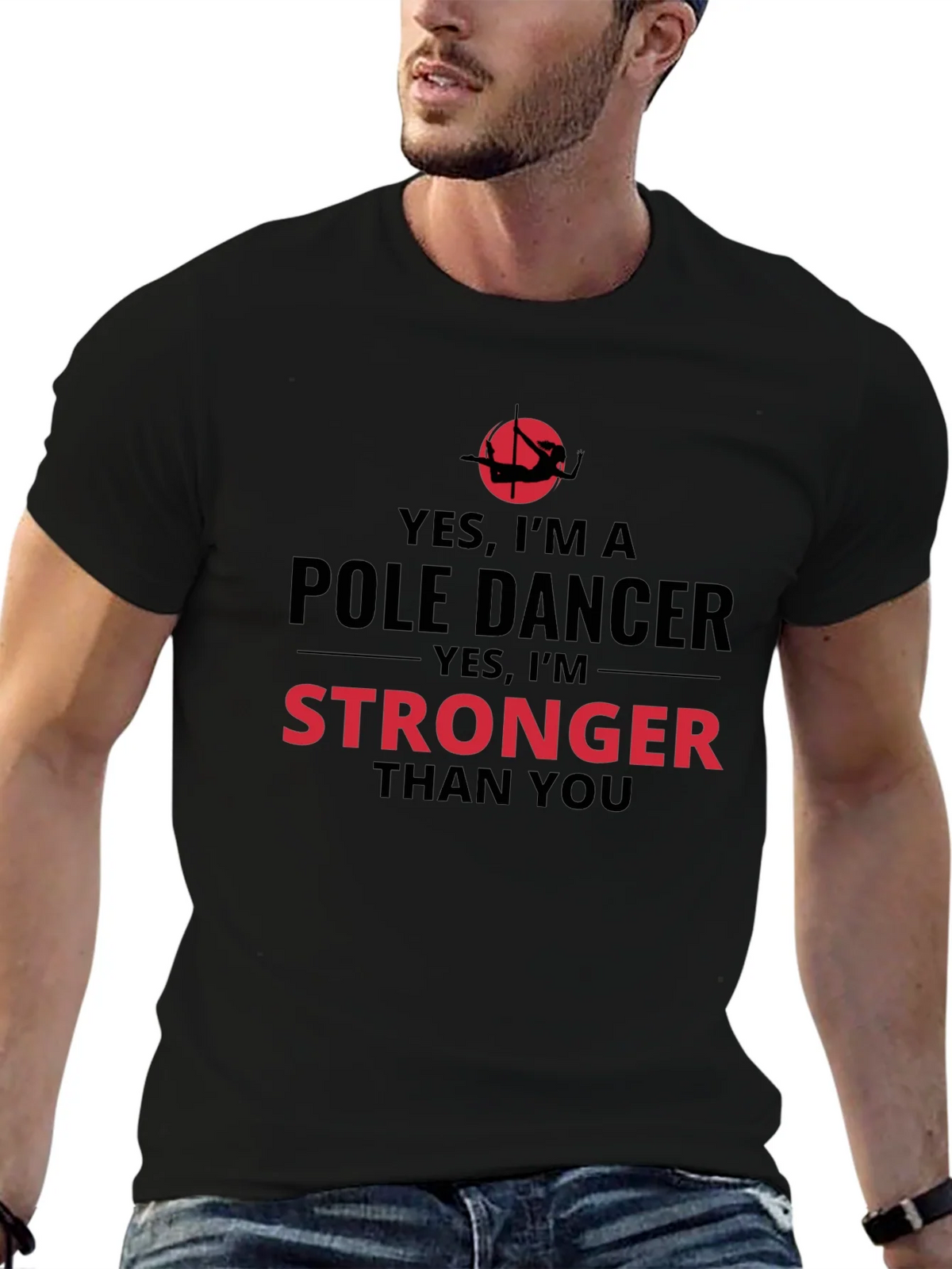 Yes Im a Pole Dancer T-Shirt product image 6