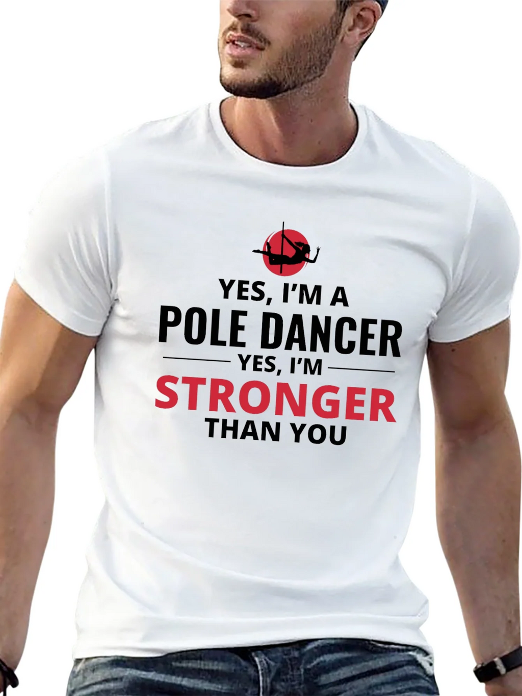 Yes Im a Pole Dancer T-Shirt product image 12