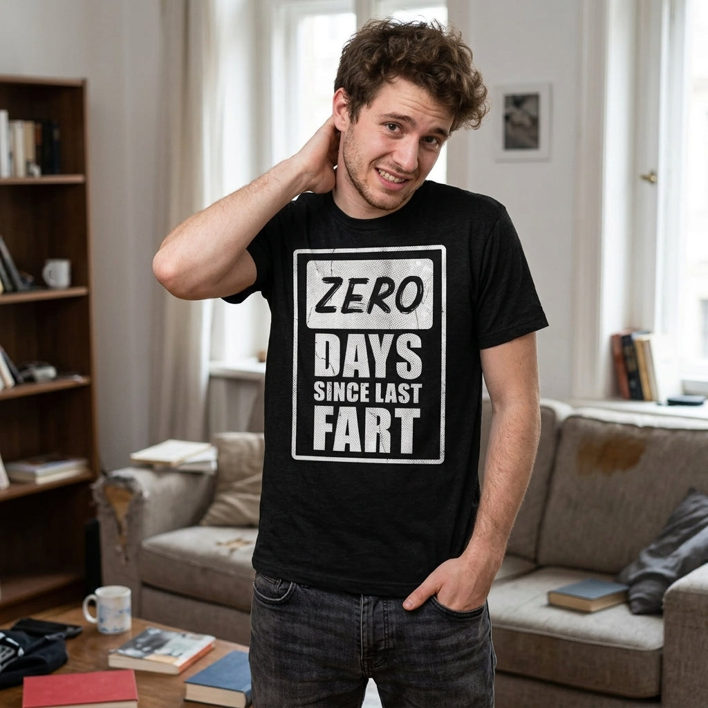 Zero Days Since Last Fart Men's T Shirt product image 2