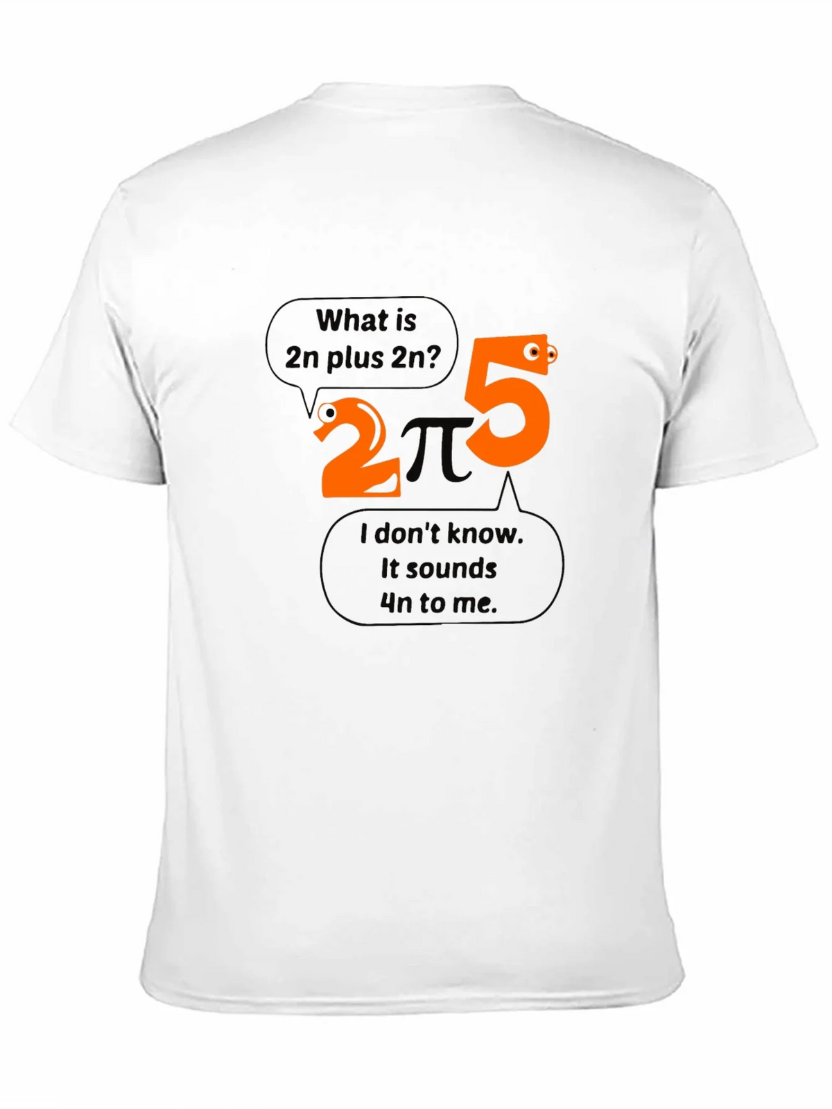 Funny Math T-Shirt: 2n Plus 2n product image 8