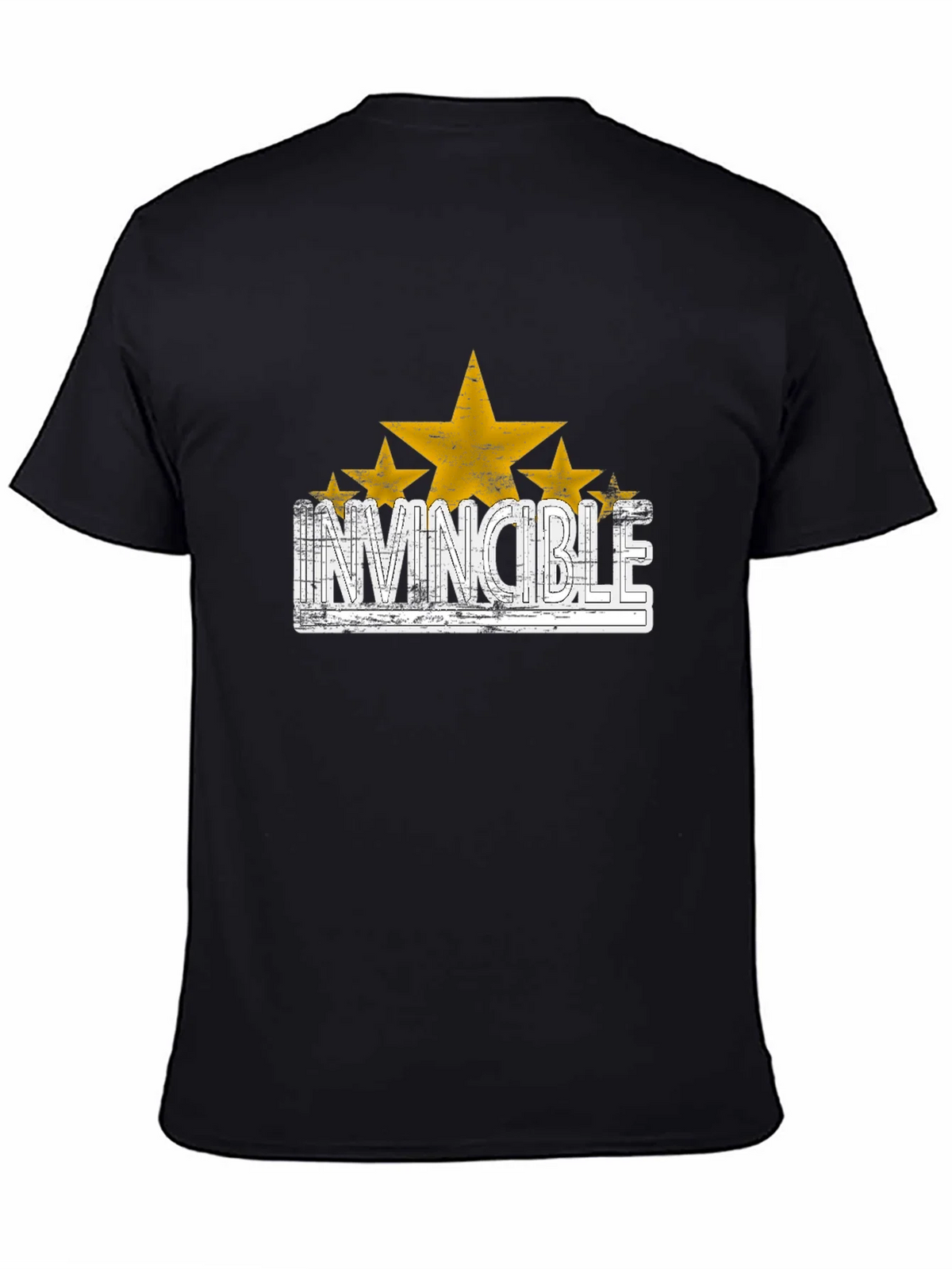 Invincible Star Graphic T-Shirt - Trendy Design product image 4
