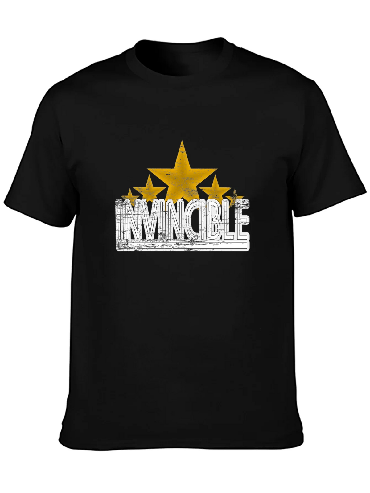 Invincible Star Graphic T-Shirt - Trendy Design product image 3